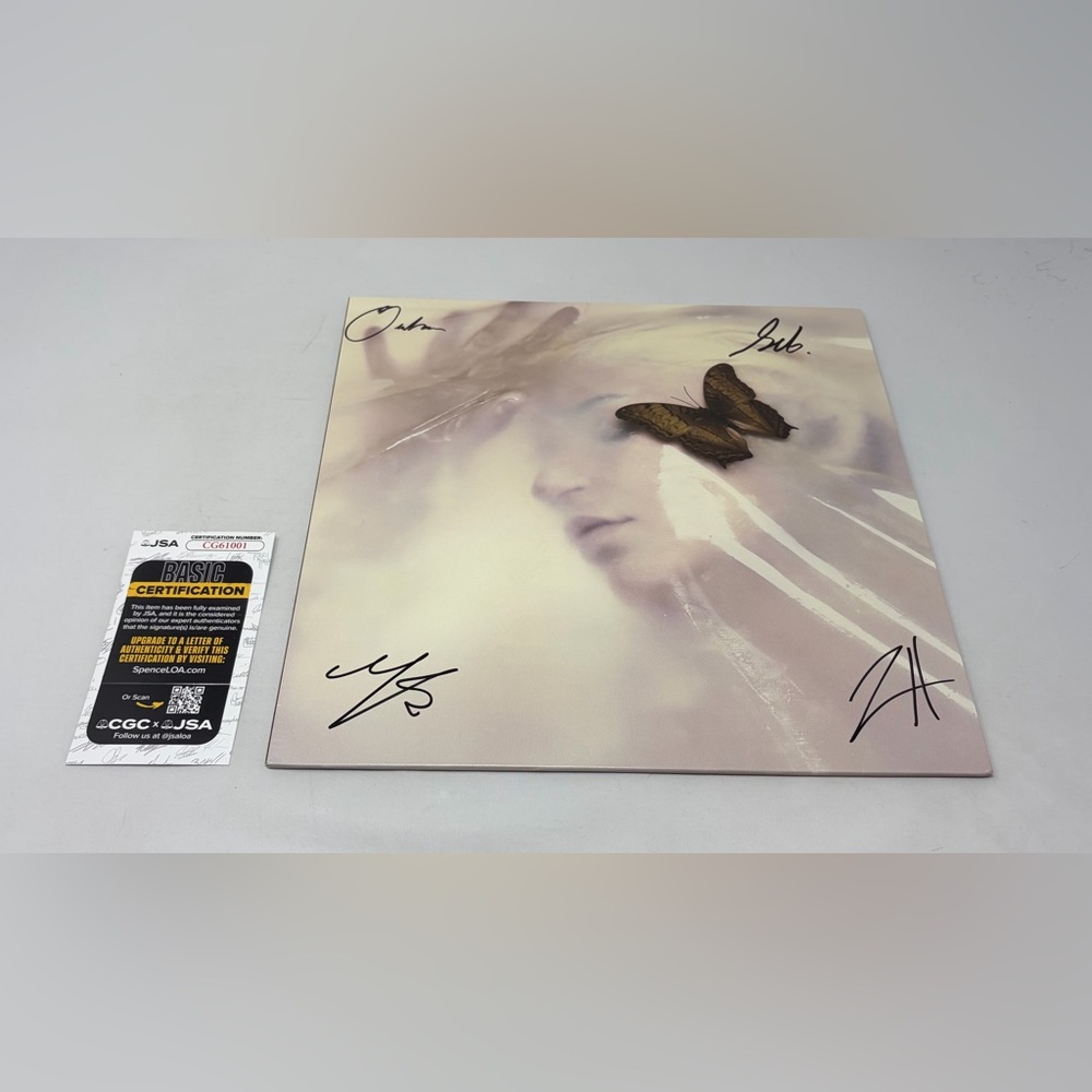 Return To Dust Speak Like The Dead signed Album‎ JSA COA